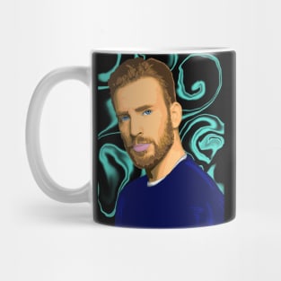 Chris Evans Pop Art Portrait Mug